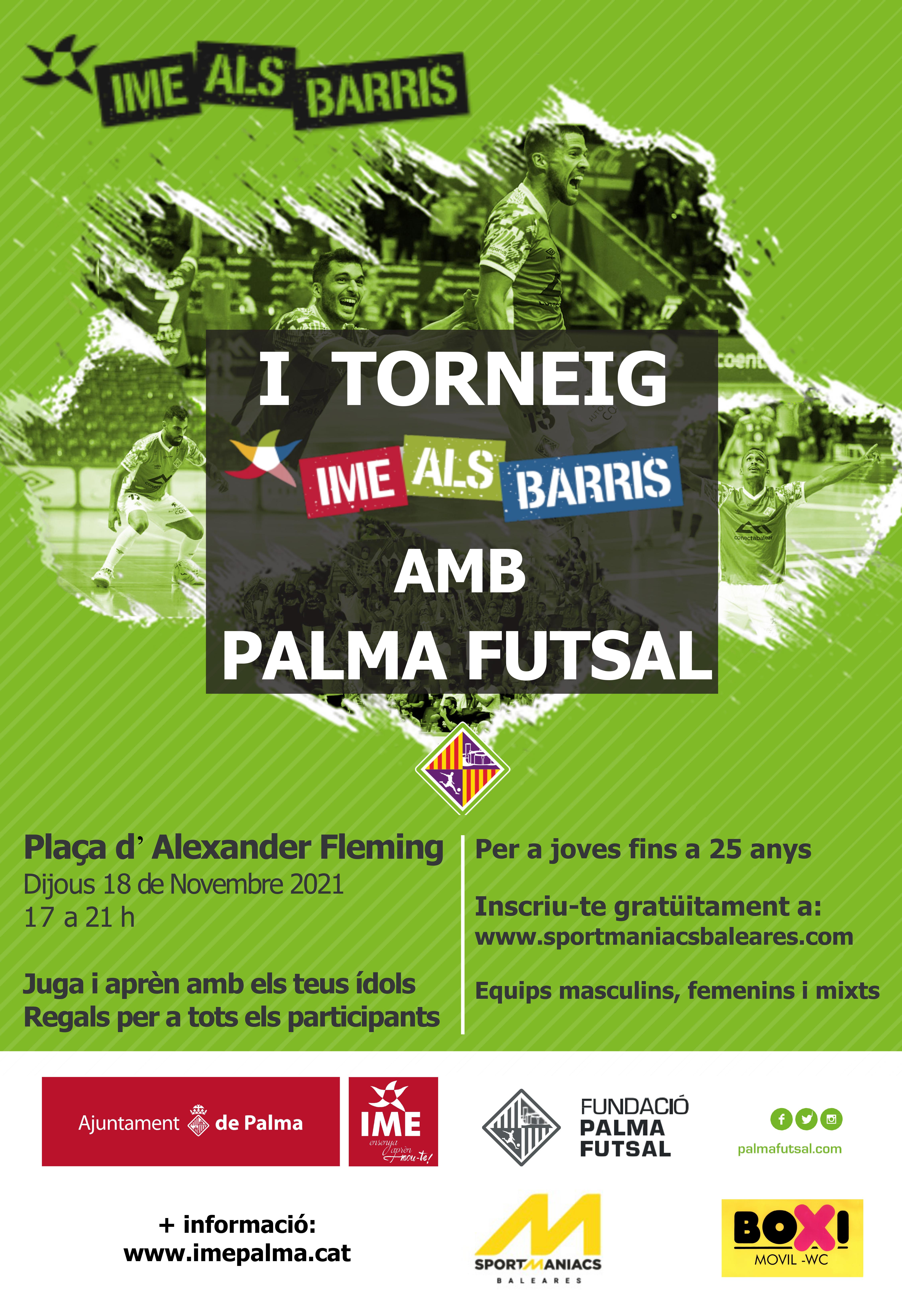 IME als barris amb Palma Futsal